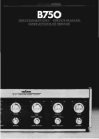 Revox B-750-Service-Manual